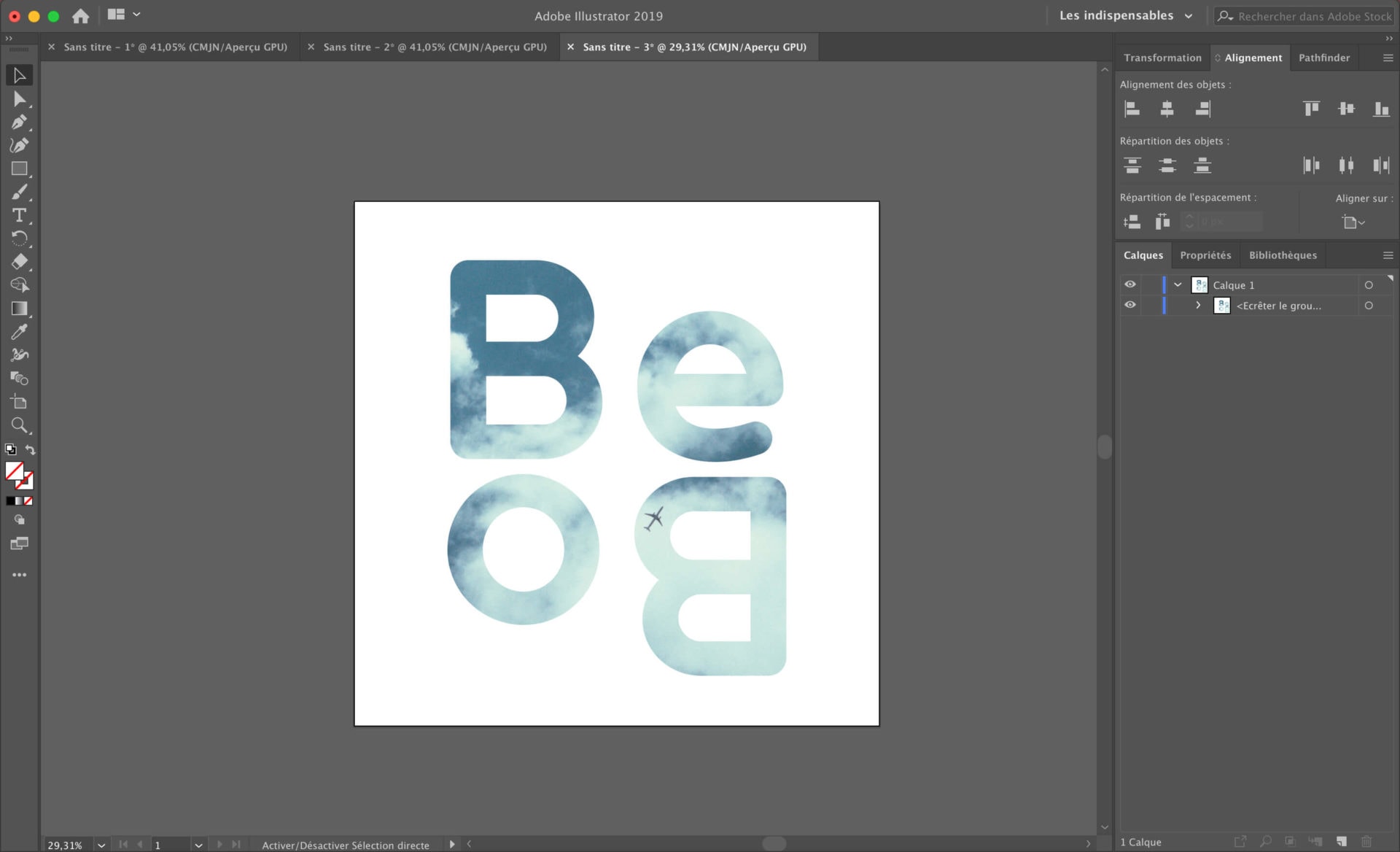 Mettre Une Photo Dans Une Forme Illustrator Mettre une Image dans une Forme avec Illustrator - BeBo
