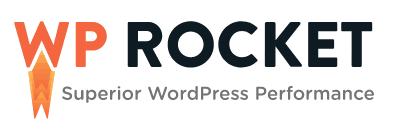 Extensions WordPress : WP Rocket logo